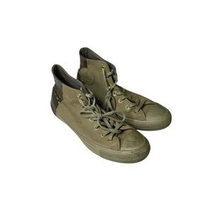 Converse High-Top Sneakers - Olive Green